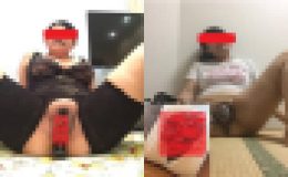 妙子#40（"17 "18 陰部吸引とアナル弄り）