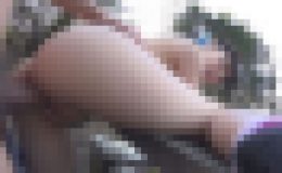 野外連れまわしゲリラ露出ド変態なさかい紗也ちゃんとハプバーで中出しぶっかけ輪●調教