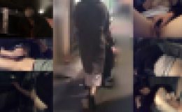 【素人・人妻】さくらVol.04　リアシートに乗せられた人妻。走る車の中でムリやりハメられ口内射精