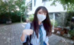 【本物無加工美女】”事務所スカウト殺到”の超正統派18歳美女にピル無し2連生中出し。制服姿で出演　約90分間の高画質撮影希少映像。