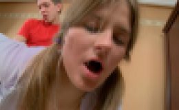 Lila Q Sucks & Milks Milo P After A Pussy Pounding Session!