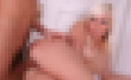 Tanned Blonde Mica M In Blue Gets Pussy Banged By Jordi H!