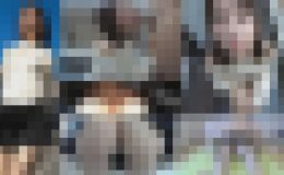 彩ちゃん住宅街でノーパン散歩