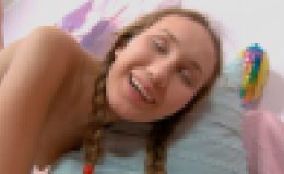 Clover Z Taking Dick In Her Womb!  Felix K Rammed It Hard!